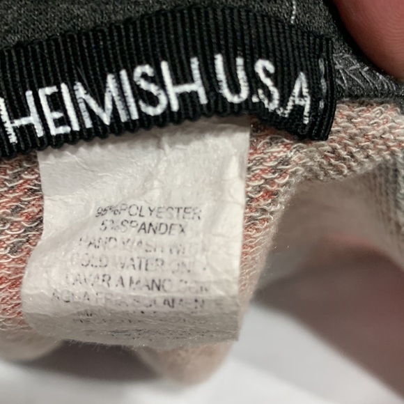 Gray and Red buffalo plaid long sleeve t-shirt size L - Picture 3 of 5